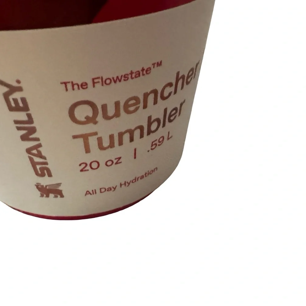 Stanley Valentine's Day 20 oz Stainless Steel H2.0 Flowstate Quencher Tumbler - Picture 6 of 6